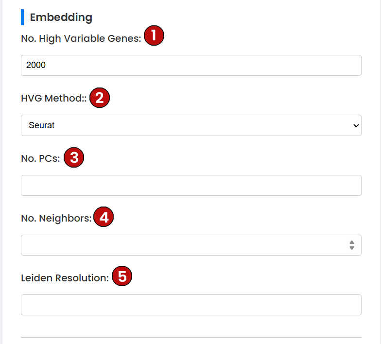 Reproduce Results Embedding