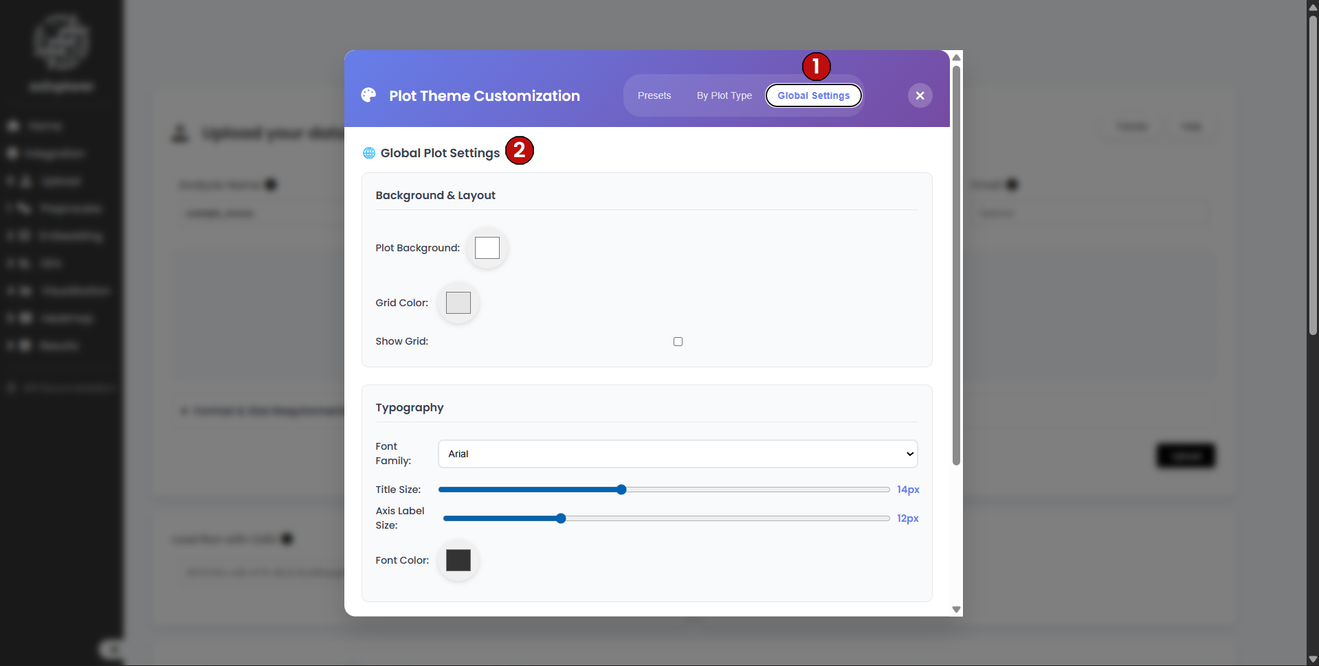 Theme Manager Global Settings