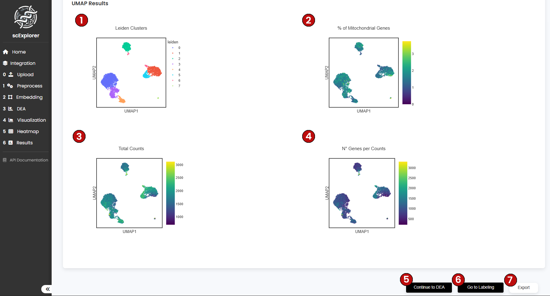 UMAP Results Tutorial Image